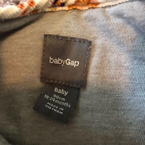 Baby Gap quilted corduroy vest 18-24mo EUC - Picture 3 of 3